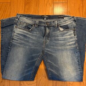 Silver Jeans Men's Relaxed Fit Blue Jeans